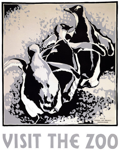 Visit the Zoo (Three Penguins)