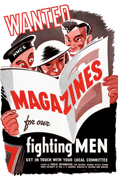 Wanted: Magazines for our Fighting Men