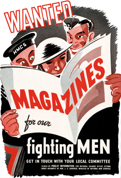 Wanted: Magazines for our Fighting Men
