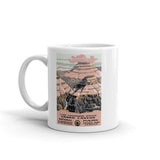 Grand Canyon National Park poster coffee mug
