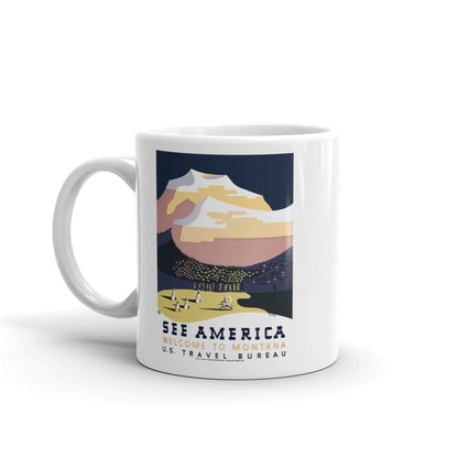 Welcome to Montana National Park poster