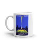 Buckingham Fountain poster coffee mug