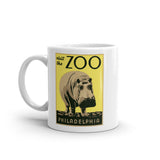 Visit the Zoo: Philadelphia poster coffee mug