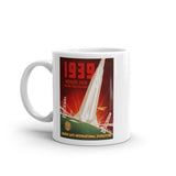 1939 World's Fair on San Francisco Bay poster coffee mug