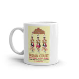 Indian Court: Pueblo Turtle Dancers poster coffee mug