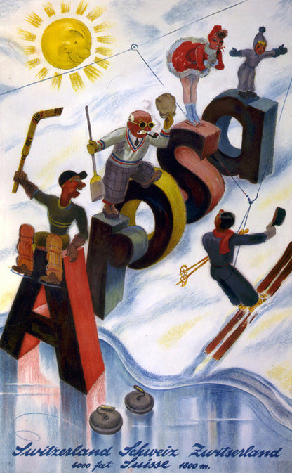 Winter Sports in Arosa