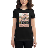 Grand Canyon National Park poster women's black t-shirt