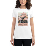 Grand Canyon National Park poster women's white t-shirt