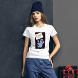 Be Kind to Books Club women's white t-shirt