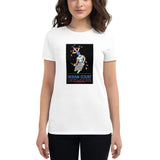 Indian Court: Apache Devil Dancer poster women's white t-shirt