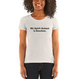 My Spirit Animal is Bourbon Ladies' T-shirt