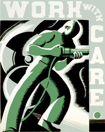 Work With Care poster