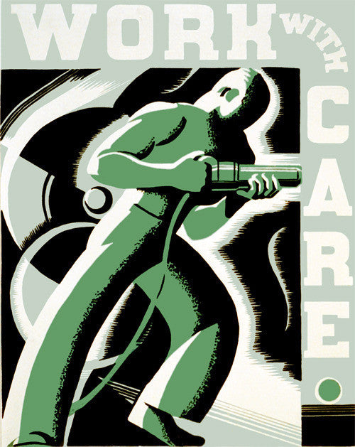 Work With Care poster