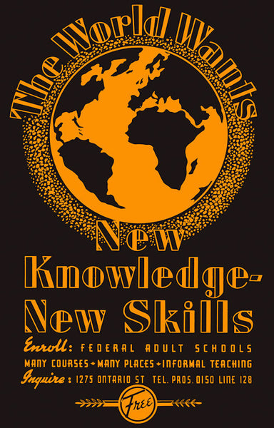 The World Wants New Knowledge - New Skills