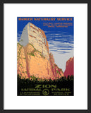 Zion National Park WPA Poster